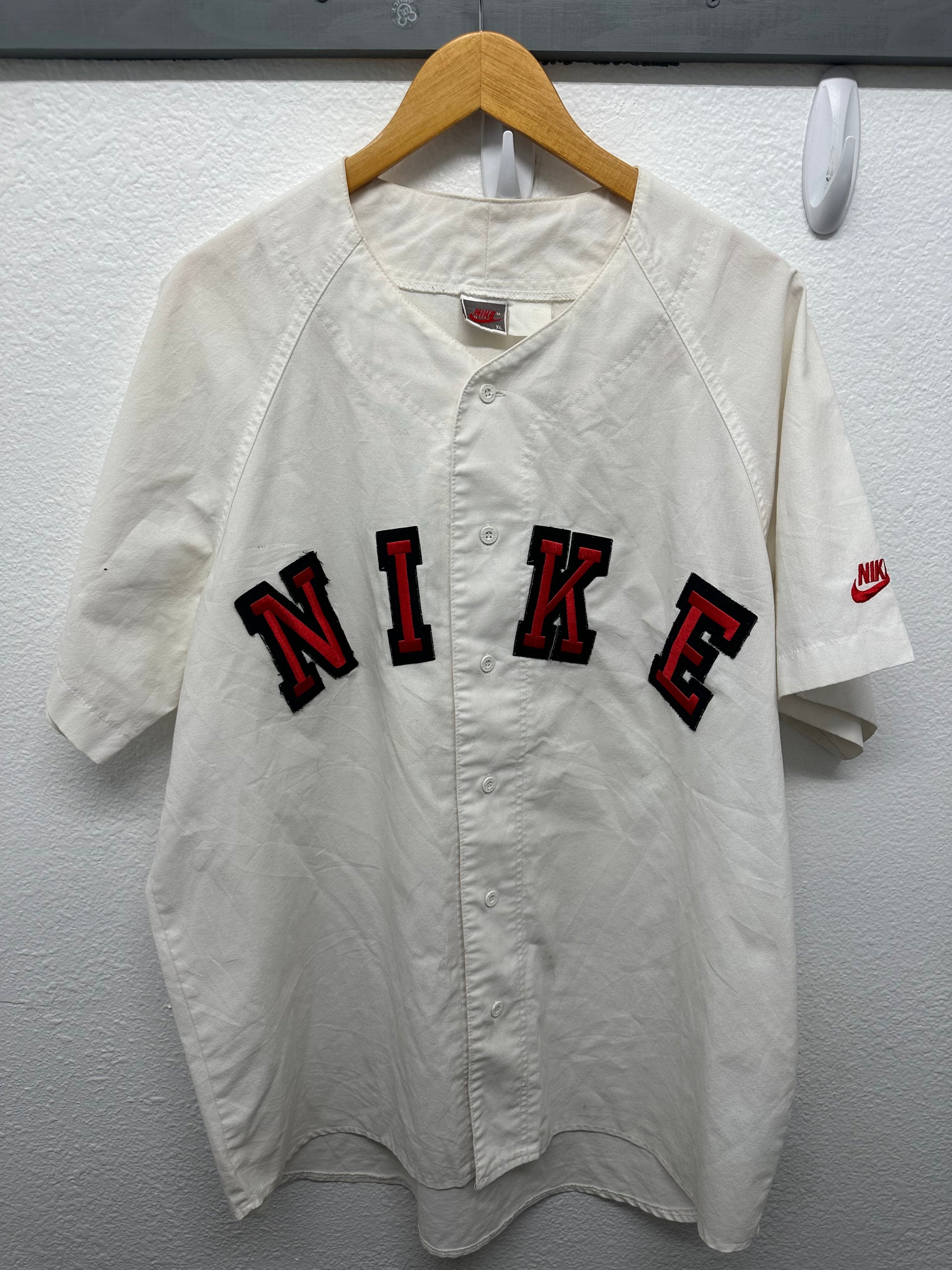 Vintage Nike Hagakouiki Baseball Jersey - Men's 2XL